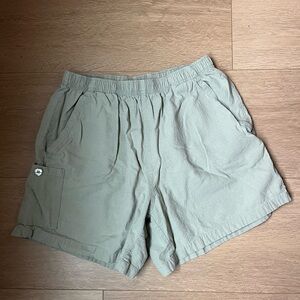 Jane Ashley Light Green Cargo Shorts